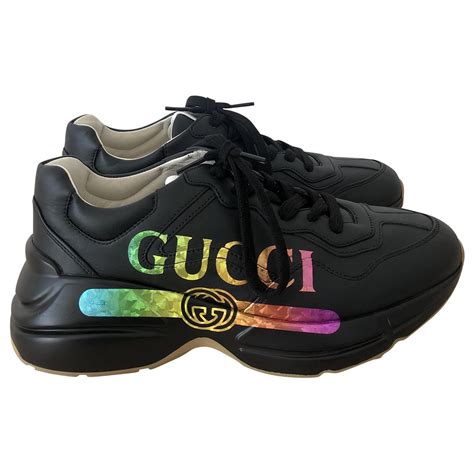 rhyton sneakers gucci|gucci rhyton sneaker sale.